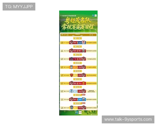 广东超级联赛最新排名盘点与赛季球队表现分析解读